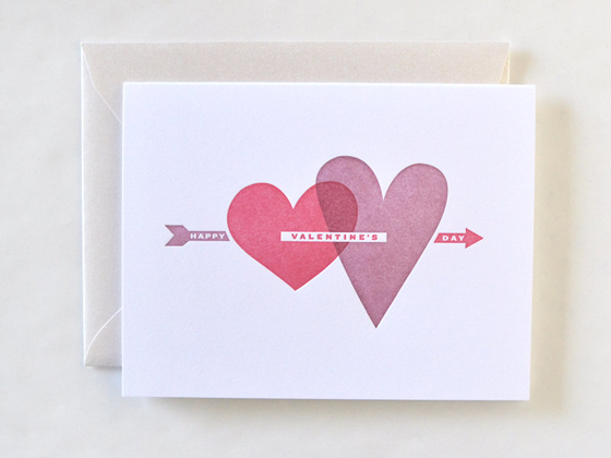 Valentine`s Day letterpress stationery 8